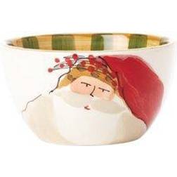 Vietri Old St. Nick Cereal Breakfast Bowl