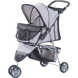 Pawhut Hundebuggy 75 97 LxBxH Hundewagen Hunde Stroller Pet 3