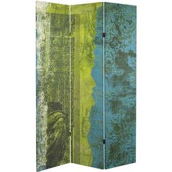 Oriental Furniture 6" Double Sided Philosopher's Gate Room Divider