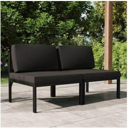 vidaXL 2-Seater Patio Outdoor Sofa