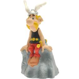 Plastoy Asterix & Obelix Sparschwein Spardose Asterix auf Felsen