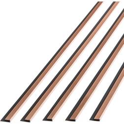 Fasade 13525 Lg Pro J Trim Brushed Copper, PK5,PK5