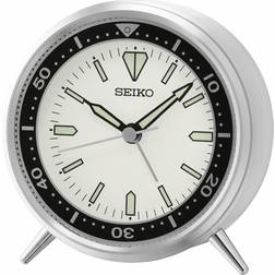 Seiko Mai Alarm Clock Table Decor, Grey