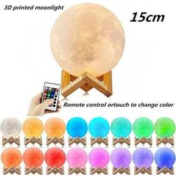 Moonlight Galaxy, Planet or Heart Color-Changing 3D Touch Sensor Night Light