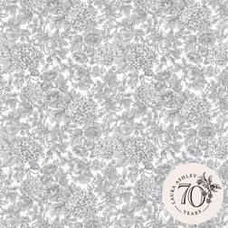 Laura Ashley Louise Slate Grey Removable Wallpaper