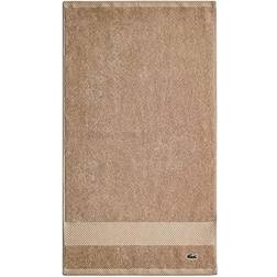 Lacoste Anti-Microbial Supima Guest Towel Beige (76.2x)