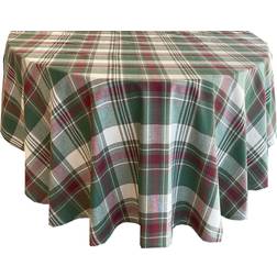 Lintex Gaspar 100 Cotton Tablecloth Brown, Red, Green