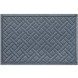 Bungalow Flooring Aqua Shield Lattice Gray, Blue