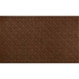 Bungalow Flooring Aqua Shield Lattice Black, Brown