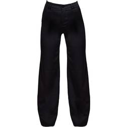 PrettyLittleThing Woven Double Belt Loop Suit Trousers - Black