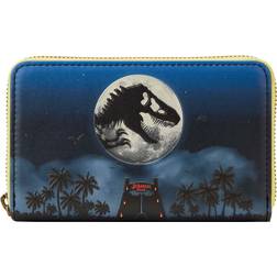 Jurassic Park 30th Anniversary Dino Moon Loungefly Zip Around Wallet