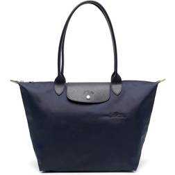 Longchamp Le Pliage Green Tote blue Large