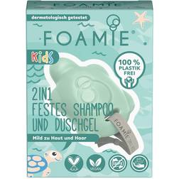 Foamie 2in1 Festes Shampoo & Duschgel Kids Grün