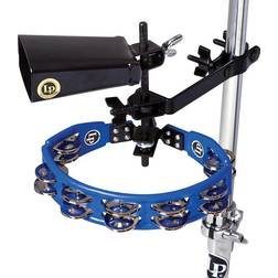 Latin Percussion LP160NY-K Tambourine and Cowbell with Mount Kit