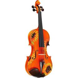 Rozanna's Violins Sunflower Delight Series Violin Outfit 1/8 Size