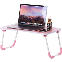 Basicwise Bed Tray Laptop Foldable Table Kids Lap Desk Homework Table