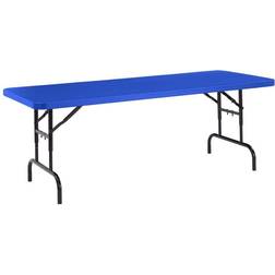 National Public Seating Height Blow Molded Folding Dining Table