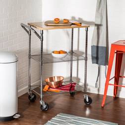 Honey Can Do Rolling Kitchen Trolley Table