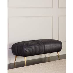 Beretta Modern Leather Settee Bench