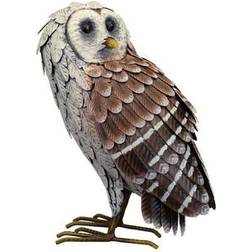 Regal Art & Gift Barn Owl Standing Multicolor Figurine 13"