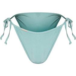 PrettyLittleThing Mix & Match Tie Side Bikini Bottom - Jade Green