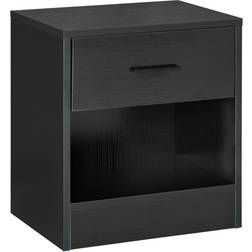 Homcom Modern Black Small Table 11.8x15.8"