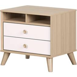 South Shore Yodi 2-Drawer Bedside Table