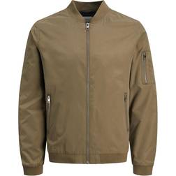 Jack & Jones Bomber Jacket - Green/Dusky Green