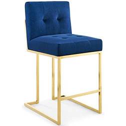 modway Privy Gold Bar Stool