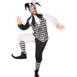 Atosa Harlequin Man Costume