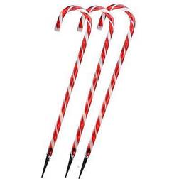 Northlight Lighted Candy Cane Decorations Set