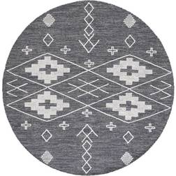 Safavieh Kilim Charcoal/Ivory White, Gray, Black