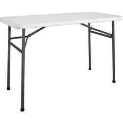 Cosco 4-ft. Wide Folding Utility Table, White