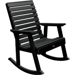 Highwood Weatherly Black Rocking Chair