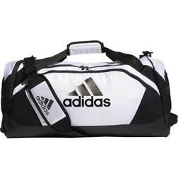 Adidas Team Issue 2 Medium Duffel Bag, Weiss/opulenter Garten, Medium, Team Issue 2 Sporttasche, mittelgroß