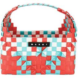 Marni Kids Red Rainbow Tote UNI