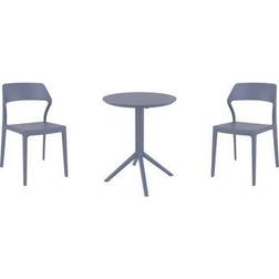 AllModern Farrah Round 2 Bistro Set