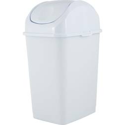 Superior Small 2.5 Gallon Plastic Trash Can with Swing