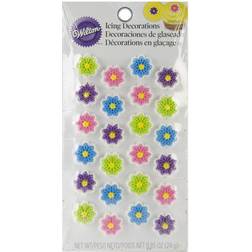 Wilton Mini Flower Icing Cake Decoration