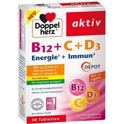 Doppelherz B12 + C + D3 Depot aktiv