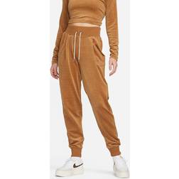 Nike Sportswear Women's High-Waisted Velour Joggers - Ale Brown/Ironstone