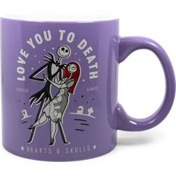 Silver Buffalo The Nightmare Before Christmas Love You To Death Cup