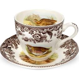 Spode Woodland Tea Cup Saucer Plate