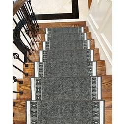 Gloria Rug Stair Gray