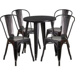Flash Furniture Chauncey Commercial Grade Dining Set