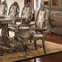 Acme Furniture Ragenardus Collection 61293 Set 2 Kitchen Chair