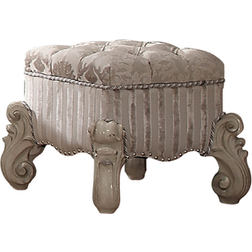 Acme Furniture Versailles Collection Material Seating Stool