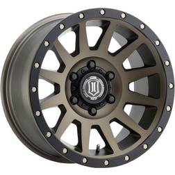 Icon Alloys Compression Wheel, 18x9 with 6 on 135 Bolt Pattern