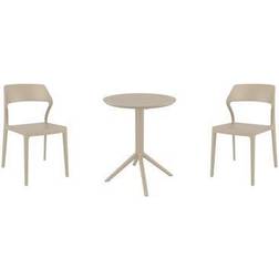 AllModern Farrah Round 2 Bistro Set