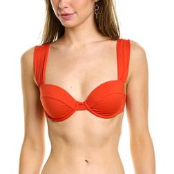 WeWoreWhat Claudia Top - Spicy Orange